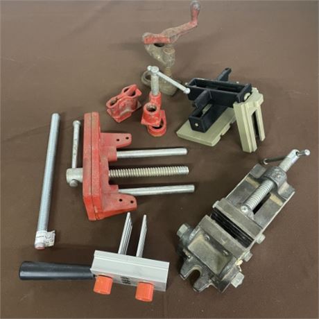 Assorted Specialty Vises & Clamps