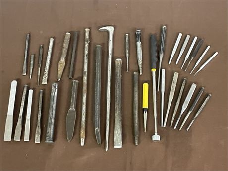 Assorted Punches & Chisels