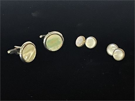 Vintage Cuff-Links and Buttons