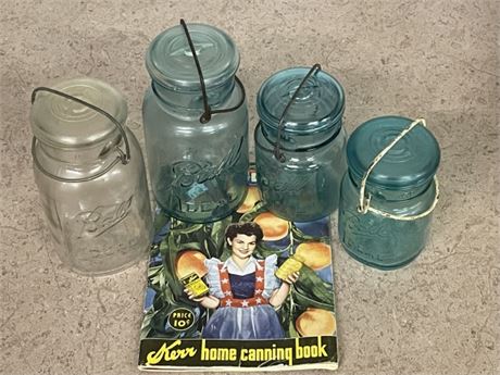 Vintage Ball Canning Jars & HOW TO Book