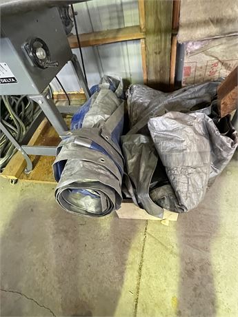 Two Large Poly Tarps