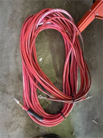 Two Red Air Hoses