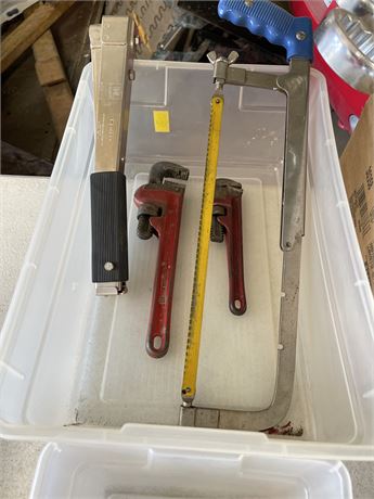 Hand Stapler/Saw/Pipe Wrenches