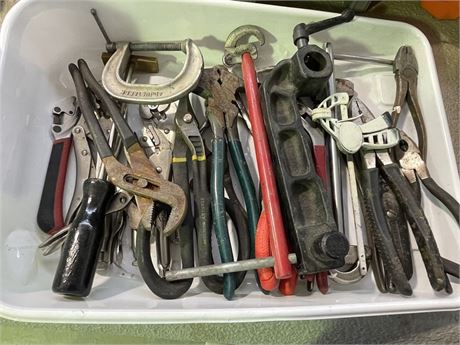 Miscellaneous Wrenches with Red Handle Plumber