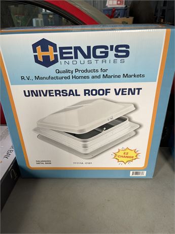 New Universal Roof Vent