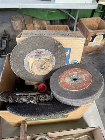 Box of Grinder Wheels