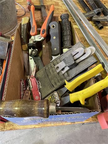 Box of Knives and Cutters
