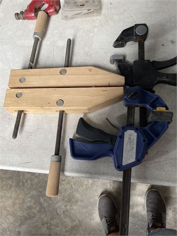 Wood clamp and others