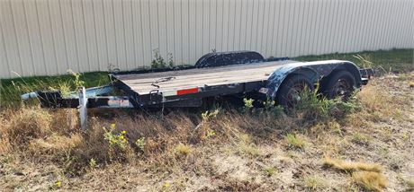 '79 WW Flatbed Trailer (6½x14) - Clear Title - Needs wiring work for lights