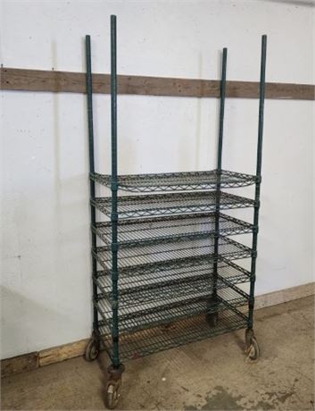 Portable Shelving Rack - 36x18x75