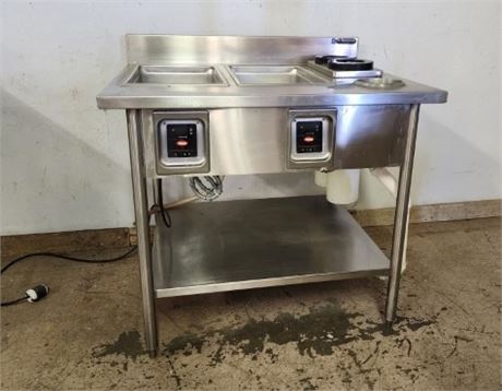 Heated Hatco Food Serving Table - 42x33x36