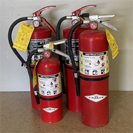 4-Fire Extinguishers