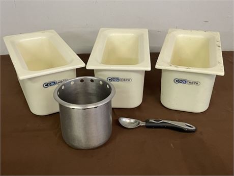 Insulated Food Tubs/Stainless Server