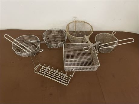 Assorted Fryer Baskets