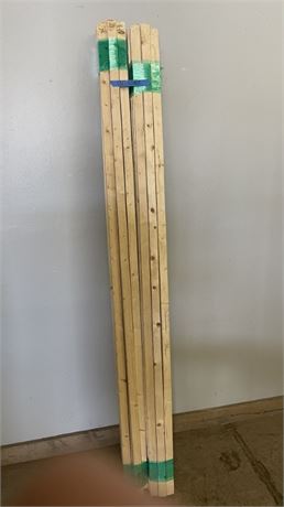 1x2x80 Lumber...32pc