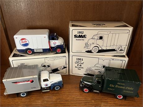 3 Die Cast Delivery Trucks 1992-1994