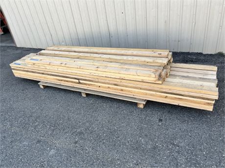 Assorted Length 2x4's - 11'5" (48pcs.) and 90" (27pcs.)