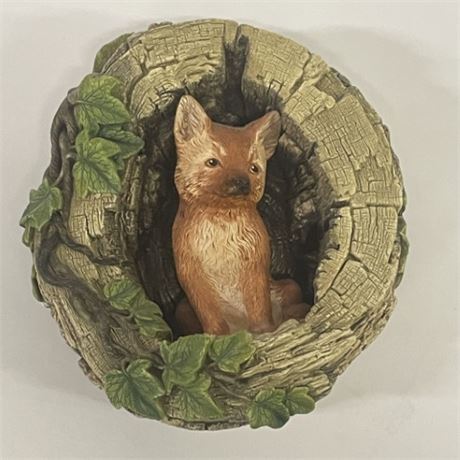 Collectible BOSSONS Fox Wall Ornament