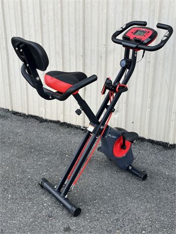 Pleny Exercise Bike - Folds for easy storage!