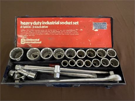 3/4" Socket Set