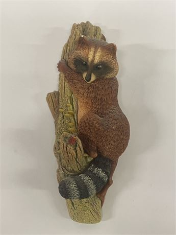 Collectible BOSSONS Racoon Wall Ornament