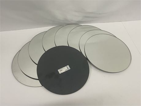 8" IKEA Mirror Rounds