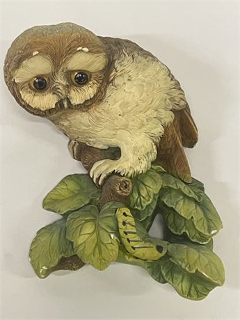 Collectible BOSSONS Owl Wall Ornament