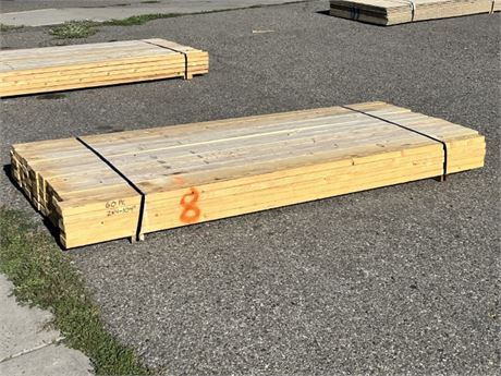 2x4x104 Lumber...60pc Bunk #8