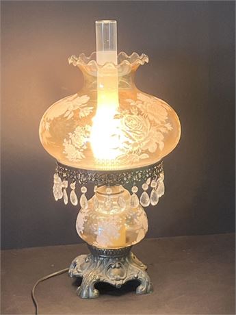 Vintage Parlor Lamp...25" Tall