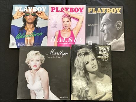 Collectible Marilyn Monroe/Bridgitte Bardot & Playboy Collectors Editions