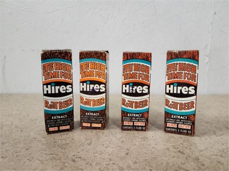 Vintage Never Opened Hires Root Beer Extract Kits