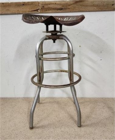 Vintage Tractor Seat Bar Stool...32" Tall