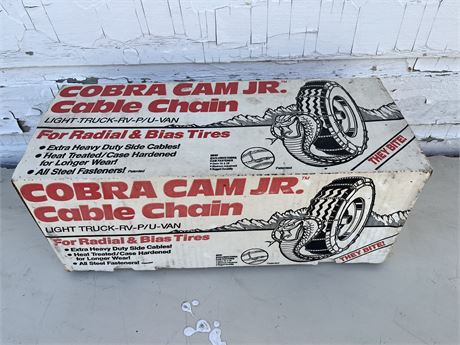 Box of Tire Chains