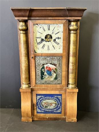 Antique Clock - 17x5x32