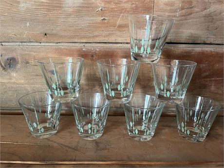 Vintage Whiskey Glass Set