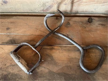 Couple Old Hayhooks