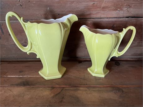 Two Ceramic Pitchers