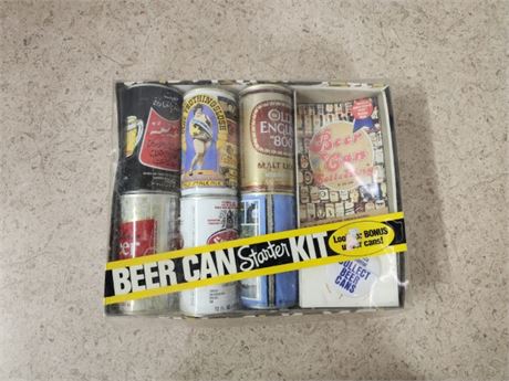 Vintage Beer Can Collecting Kit