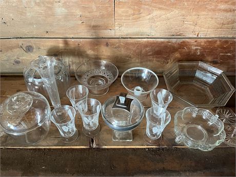 Box of Glassware