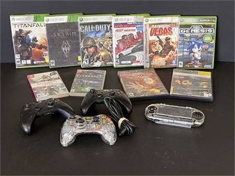 XBox Games & Controllers/Sony PSP
