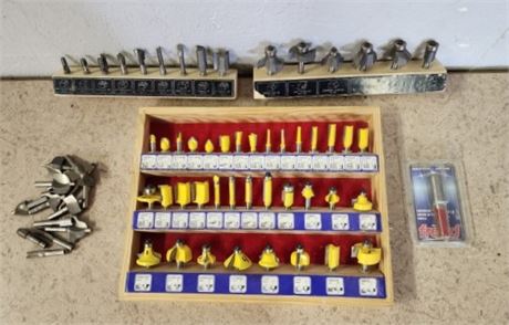 Assorted Router Bit Sets