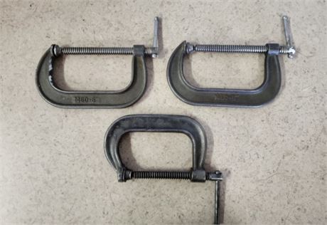6" & 4" C-Clamps