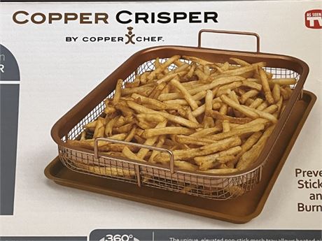 New In Box Copper Crisper