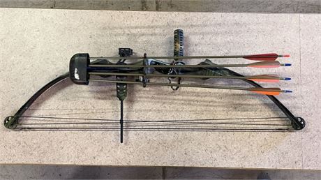 Carolina Compound Bow with Broadhead Arrows