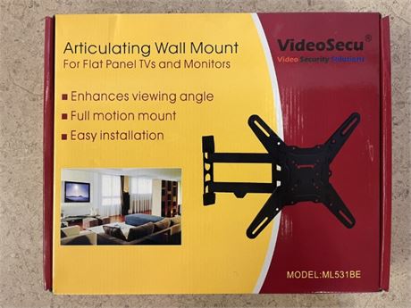 New In Box Articulating Monitor Wall Mount