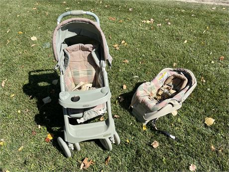 Matching Graco Stroller and Car Seat