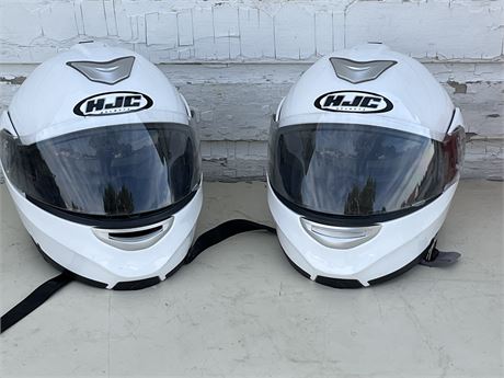 Two More Motorcycle Helmets