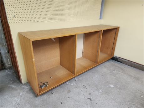 Large Rolling Cabinet with Shelving Clips...97x24x42