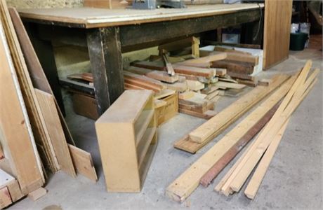 Assorted Scrap Wood Pieces