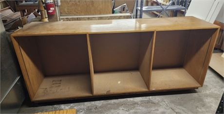 Large Rolling Cabinet with Shelving Clips...97x24x42